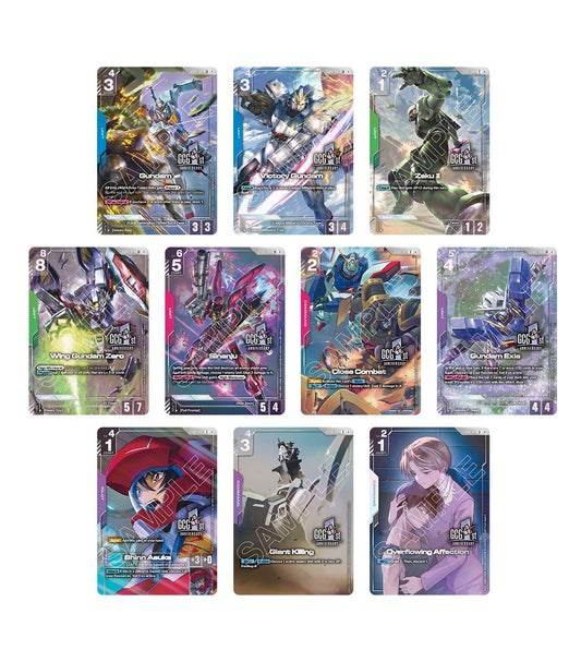 Gundam Card Game 1st Anniversary Set PB-03 DAESU CARDS - Bild 6